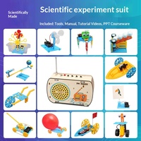 Mini-projets scientifiques STEM, expériences scientifiques artisanales en bois, vente en gros de kits de matériel pour jouets d'enfants
