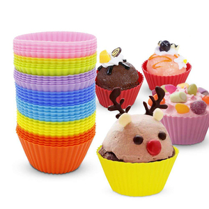 Doublure à Muffins Jetable Cuisson Coupe Gâteau Papier Cupcake Pointe Pan Ramequin Supports Petit Pudding Tasses Cupcake Cupcake Conteneurs - Product Image 3