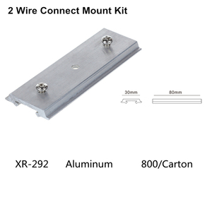 Bán buôn 2 dây LED Spotlight chiếu sáng mạch duy nhất theo dõi kết nối núi Kit cho COB Spotlight - Product Image 2