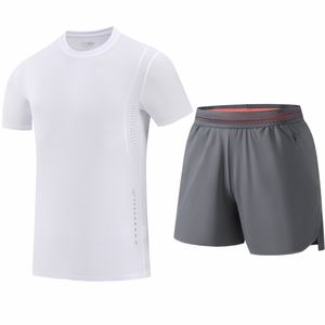 Nuevo Conjunto de Camiseta de Verano de Seda Helada para Hombre y Mujer, Absorbente de Humedad, Antitranspirante, Antibacteriano, de Manga Corta - Product Image 2