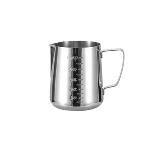 Jarra de Acero Inoxidable para Latte Art con Escala, Cilindro para Latte Art, Utensilio Doméstico para Espumar Leche, 350ml 600ml 1000ml - Product Image 1