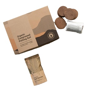 Terriccio organico compresso per erbe e giardino culinario da 5 galloni di espansione per bambini casa vasi di fiori Ramadan regali - Product Image 1