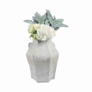 Vaso Moderno in Porcellana Sfaccettata per Arredamento Soggiorno, Camera da Letto, Vanità, Centrotavola, Decorazione Bagno - Product Image 2