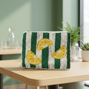 Sac à main de soirée pour femmes avec perles et fermeture éclair, pochette légère pour mariages, fêtes, rassemblements et événements formels - Product Image 1