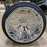 Jantes de voiture forgées sur mesure 5x127 5x5.5 6x139.7 8x170 6x135 8x6.5 8x180 Polies 20x10 22x10 22x12 24x12 24x14J