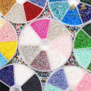 DIY Necklace Beading Accessories 2mm Glass Beads Round For <b>Bracelet</b> Making Macaron Colors KT0050 - Product Image 2