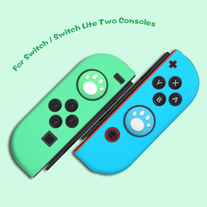 ปุ่ม Joy-CON ซิลิโคนรูปอุ้งเท้าแมวสำหรับ Nintendo Switch Controller อะไหล่ฝาครอบจอยสติ๊ก - Product Image 3