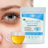 Chinaherbs 100% Natural Bright Eye Tea Including Chrysanthemum, Dandelion, and Wolfberry Vision Feels Refreshed and Vibrant