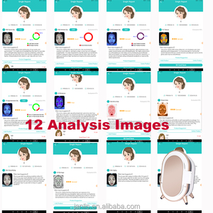Analizador de piel Facial 12 Analizar imágenes Analizador de piel Máquina Facial 3D Escáner HD <span class=keywords><strong>Dermatoscopio</strong></span> para productos de belleza para el cuidado personal - Product Image 3