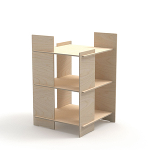 Étagère à livres sur mesure de grande capacité, bibliothèque en bois, présentoir à livres multi-niveaux, étagères ouvertes pour exposition - Product Image 1