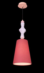 Lámpara Colgante de Cerámica Vintage con Pantalla en Forma de Campana, Fuente de Luz LED, Tamaño Grande - Product Image 3