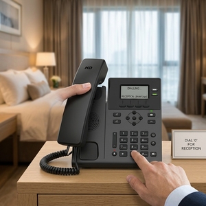 Téléphone <span class=keywords><strong>IP</strong></span> SIP professionnel KS30, 2 comptes SIP, <span class=keywords><strong>voix</strong></span> HD, écran LCD rétroéclairé de 2,3 pouces, téléphone de bureau VoIP pour bureau moderne - Product Image 1