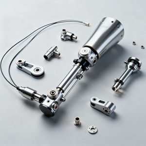 Componentes de Brazo Robótico de Corte CNC y por Hilo de Grado Alimenticio Personalizados OEM para Fábricas de Procesamiento de Alimentos, Piezas de Repuesto de Precisión - Product Image 3