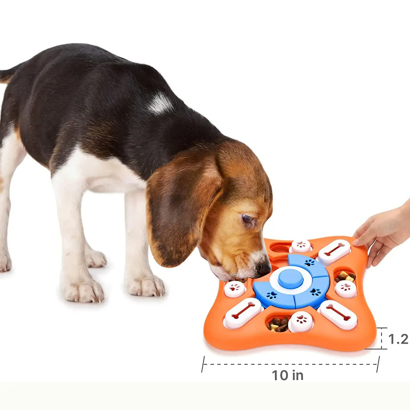 कस्टम लक्जरी अविनाशी चीख़ मनोरंजक इंटरैक्टिव स्मार्ट पिल्लों के लिए पहेली खेल वृद्धि बुद्धि पालतू कुत्ते के खिलौने