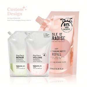 Pochette à bec imprimé personnalisé 100ml 200ml 250ml 500ml Désinfectant Lavage des mains Recharge de liquide à soupe Pochette à bec - Product Image 4