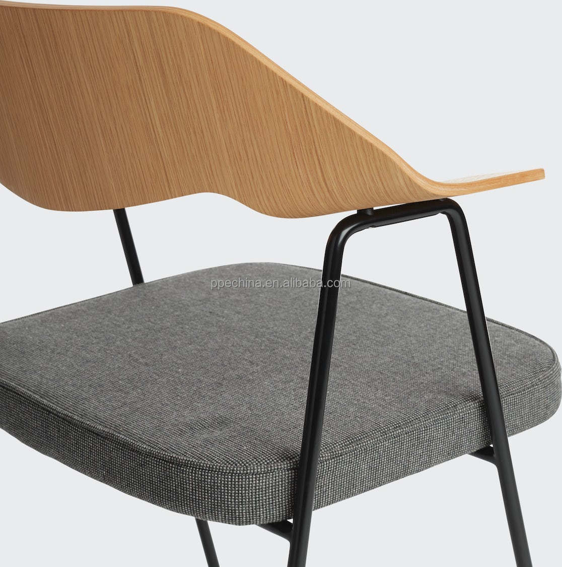 Italian High Quality Wooden Steel Home Furniture Chair Seat Dining Chairs Dining Room Modern Design Chair