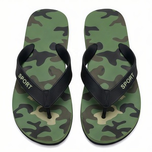 Yearning Man Designer Style PVC Flip-flop Waterproof Anti-Slip Indoor/Outdoor Soft Sole Mosaic Color Home <b>Slippers</b> Lightweight - Product Image 1
