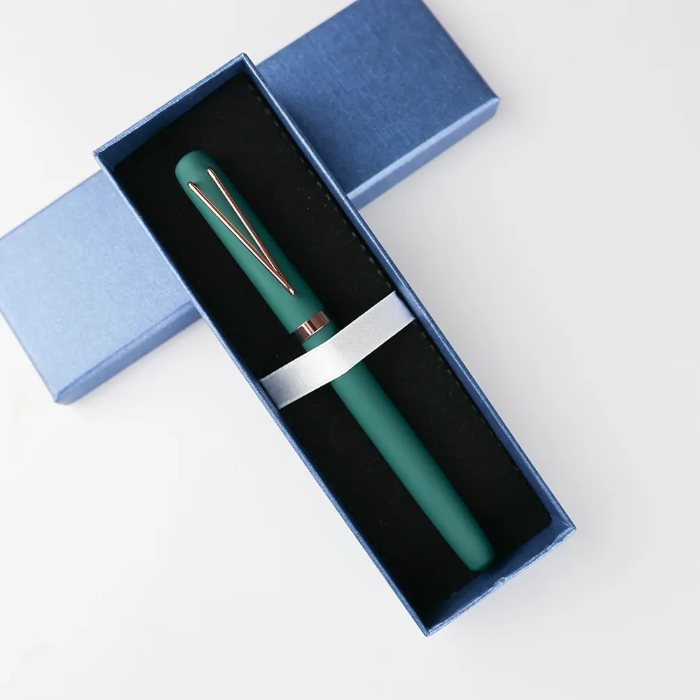 ของขวัญองค์กรวีไอพีปี 2024 ปากกาหมึกซึมโลหะแบรนด์หรูระดับไฮเอนด์ปรับแต่งปากกาสีพร้อมโลโก้