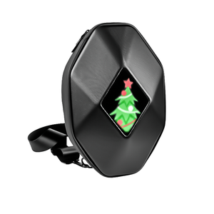 Custom Waterproof Hard Shell Wireless Connection Wifi Sound Control Digital Diy Dynamic Message Display Bag Led- <b>Backpack</b> - Product Image 5