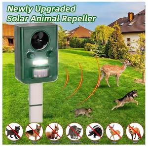 חוסן חיות מחמד דוחה חתול חובש חיצוני לשמור על חתולים משם חיישן אור סנאי אור לבוש כלב ארנב הרתעה - Product Image 2