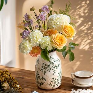 Vase à fleurs en céramique blanche style nordique, émaillé, en forme de sac à main, écologique, prix usine, pour décoration intérieure et festivals - Vente chaude - Product Image 5