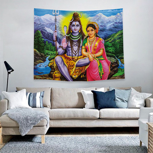 2020 nueva llegada Impresión Digital 3d impreso Hippie de elefante moderno barato <span class=keywords><strong>Mandala</strong></span> indio en Star tapiz de pared colgante - Product Image 6