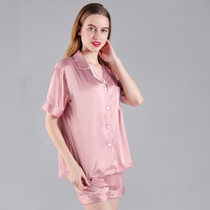 FUNG 3034 toptan bayan pijamaları yüksek kaliteli rahat yumuşak kadın saten pijama bayanlar gece uyku aşınma - Product Image 1