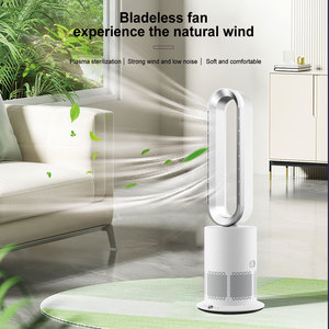 Ventilateur tour intelligent sans pales pour la maison avec purificateur d'air, <span class=keywords><strong>refroidisseur</strong></span> d'air, chauffage et filtre HEPA 13 pour éliminer la poussière et la <span class=keywords><strong>fumée</strong></span> - Product Image 2