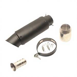ท่อไอเสียรถจักรยานยนต์แบบสากล ขนาด 25 มม. ทนความร้อนสูง สำหรับ Street Blaster Touring - Product Image 5