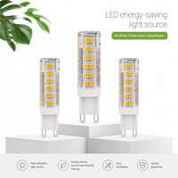 Ampoule LED G9 4,5W 220-240V Céramique PC 450LM 2700K/6000K 75SMD2835 360° Sans scintillement Remplace l'halogène CE LVD RoHS Résidentiel CRI>80
