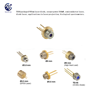 To56 đóng gói <span class=keywords><strong>Diode</strong></span> <span class=keywords><strong>Laser</strong></span> 405nm Công suất đầu ra 350mW cho các ứng dụng chiếu <span class=keywords><strong>laser</strong></span> <span class=keywords><strong>diode</strong></span> bán dẫn chất lượng cao - Product Image 6
