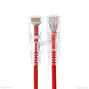 Câbles réseau <span class=keywords><strong>Ethernet</strong></span> Cat6 Cat6a 1m 2m 3m 3 mètres 5m Slim 30AWG <span class=keywords><strong>Câble</strong></span> de raccordement en <span class=keywords><strong>fibre</strong></span> optique <span class=keywords><strong>Câble</strong></span> de raccordement <span class=keywords><strong>Cat</strong></span> <span class=keywords><strong>6</strong></span> - Product Image 3