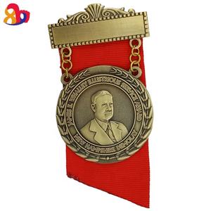 Kişiselleştirilmiş Logo ödülü hatıra madalya üretimi ile toptan özelleştirilebilir antika ve Modern cilalı Metal madalyalar - Product Image 6