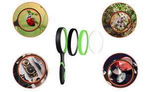 Kính Lúp Đọc Sách 4X Chất Lượng Hàng Đầu, Kính Lúp Cầm Tay Cho Người Cao Niên Và Người Cao Niên Có Màn Hình Đèn Điện Thoại Di Động - Product Image 2