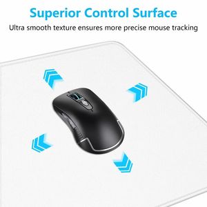 Tùy chỉnh cao su thăng hoa trống Trắng chuột Pad 90x40cm 4mm kích thước cho kích thước lớn cá nhân bàn thảm - Product Image 6