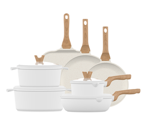 21 件套不含 PFOA 铝制烹饪锅具、砂锅、煎锅、烤盘套装、不粘锅具套装 - Product Image 5
