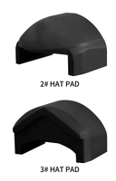 Presse à casquettes automatique CP2815-3 avec plaques chauffantes inférieures et coussinets de casquette remplaçables pour presse à chaud de casquettes