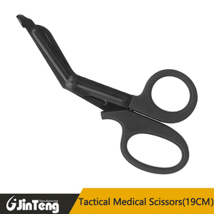JinTeng Ciseaux Médicaux Tactiques Survie Sauvetage D'urgence Cisailles En Dent De Scie Camping En Plein Air Équipement De Survie 19cm - Product Image 3