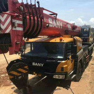 Grue mobile Sany 100T bien entretenue, conforme aux normes EPA, système hydraulique durable pour travaux d'ingénierie - Product Image 1