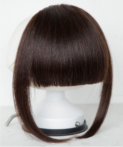 Parrucca da donna soffice HQ capelli umani lato anteriore posteriore addensare Clip In <span class=keywords><strong>frangia</strong></span> di capelli - Product Image 6