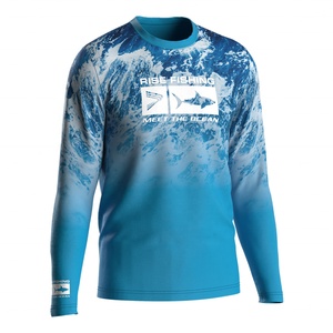 Camiseta de Protección Solar Personalizada de Poliéster para Mujer, Ropa Corta para Pesca - Product Image 2