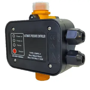 Pompe à eau de contrôle automatique avec 10A Max. Current Commutateur de réglage automatique de la pression du débit d'eau