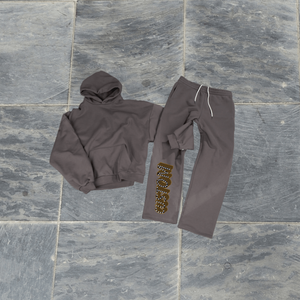 Conjunto Deportivo de Invierno para Hombre, Estilo Vintage, Dos Piezas, 100% Algodón, Felpa Estampada, Transpirable, 2026 - Product Image 2