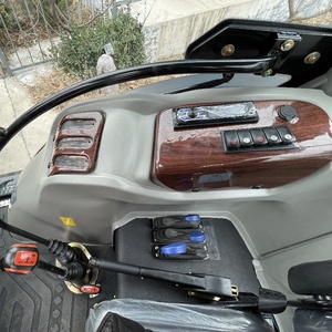 Certificación CE para motores Euro 5 YTO Motor TB Chasis 80HP Tractor agrícola compacto 4WD con cabina - Product Image 5