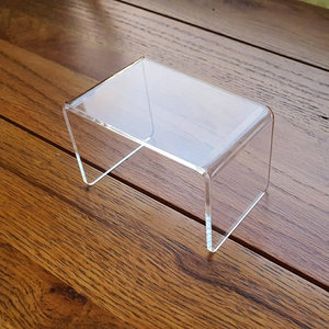 Présentoirs surélevés miniatures personnalisés pour bijoux, <span class=keywords><strong>maquillage</strong></span>, parfums, figurines, desserts, bonbons – Organisateur <span class=keywords><strong>de</strong></span> bureau transparent pour supermarchés et commerces <span class=keywords><strong>de</strong></span> détail - Product Image 4