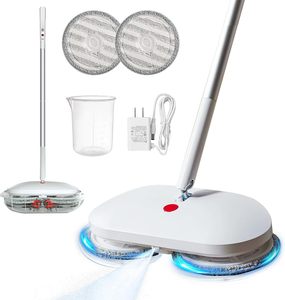 Mopa Eléctrica Inalámbrica Autolimpiante con Cubeta, Fregadora Automática, Mopa Giratoria Eléctrica para Limpieza de Pisos - Product Image 1