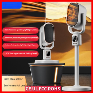 Lintas batas daya tinggi PTC pemanas listrik komersial tujuan ganda lampu malam vertikal termostat yang dapat disesuaikan hemat energi - Product Image 4