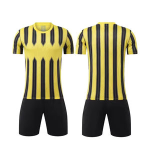 Penjualan laris kaus sepak bola pria musim panas setelan olahraga pemotongan otomatis kaus sepak bola tersublimasi cepat kering anti-bakteri bersirkulasi - Product Image 3