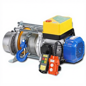 Palans électriques en alliage d'aluminium avec câble métallique, télécommande, 220V/380V, palan de construction léger et portable - Product Image 1