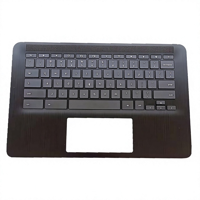 For HP Chromebook 14 G7 Touch Laptop Upper Case Replacement Palmrest with Keyboard M47207-001